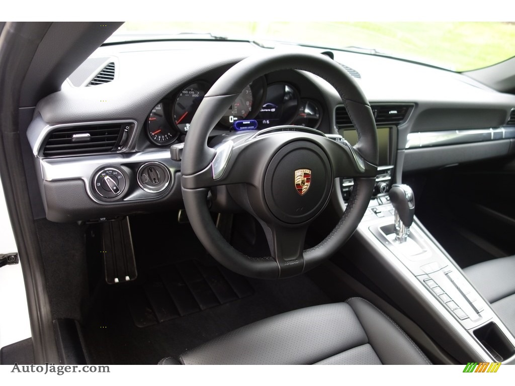 2014 911 Carrera 4S Coupe - White / Black photo #19