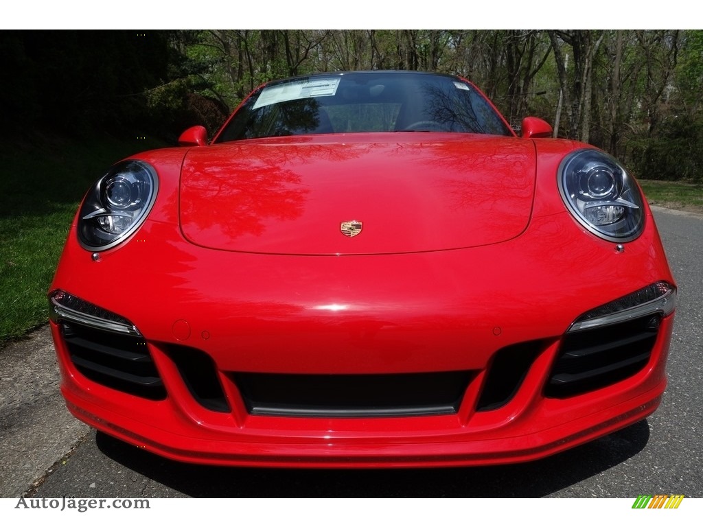 2016 911 Carrera 4S Coupe - Guards Red / Black photo #2