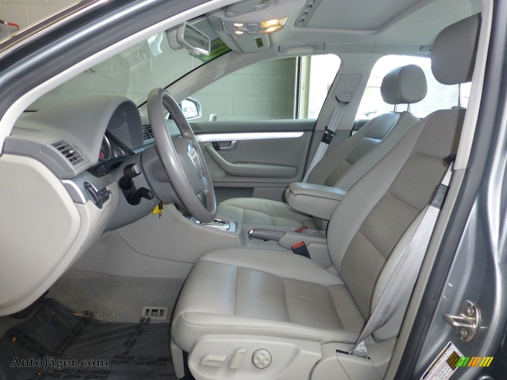 2007 A4 2.0T quattro Sedan - Quartz Gray Metallic / Platinum photo #6