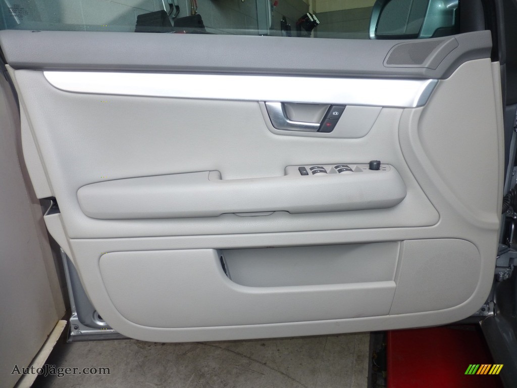 2007 A4 2.0T quattro Sedan - Quartz Gray Metallic / Platinum photo #17