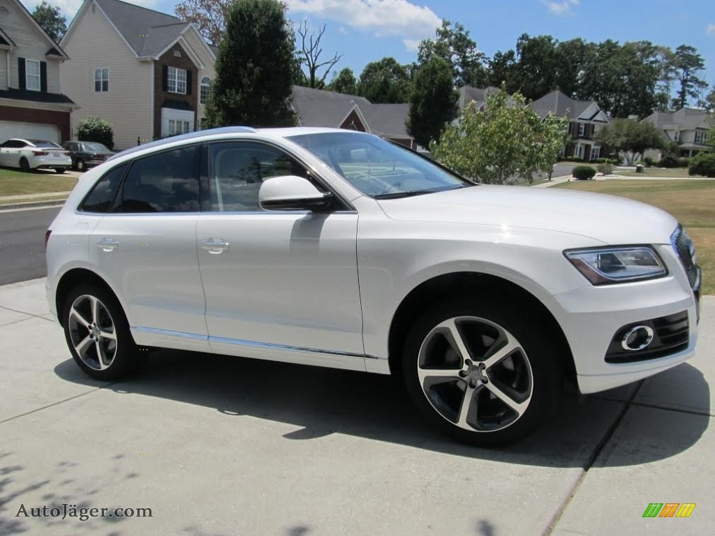 Ibis White / Pistachio Beige Audi Q5 2.0 TFSI Premium quattro