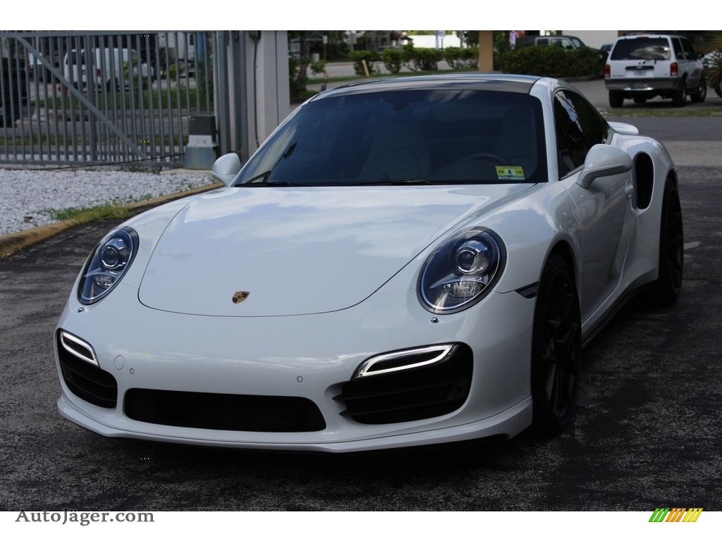 2014 911 Turbo Coupe - White / Black/Platinum Grey photo #41