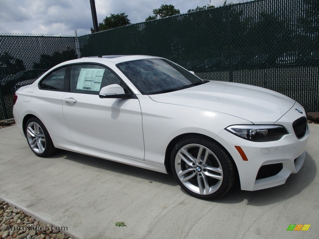 Alpine White / Black BMW 2 Series 228i xDrive Coupe