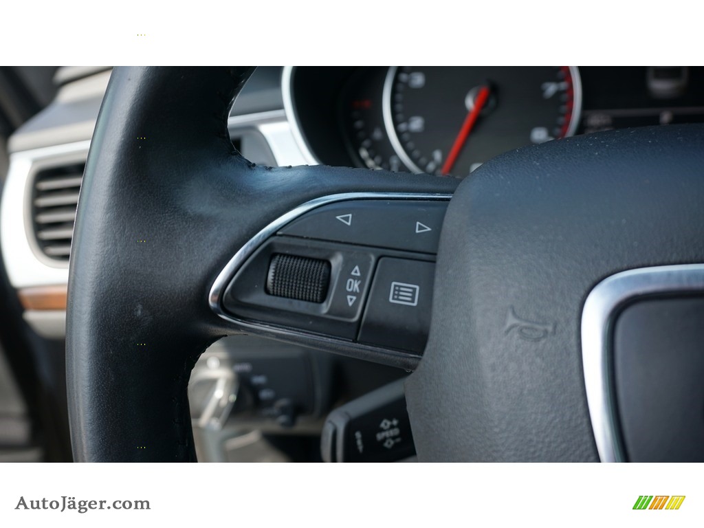 2012 A6 3.0T quattro Sedan - Dakota Gray Metallic / Black photo #27