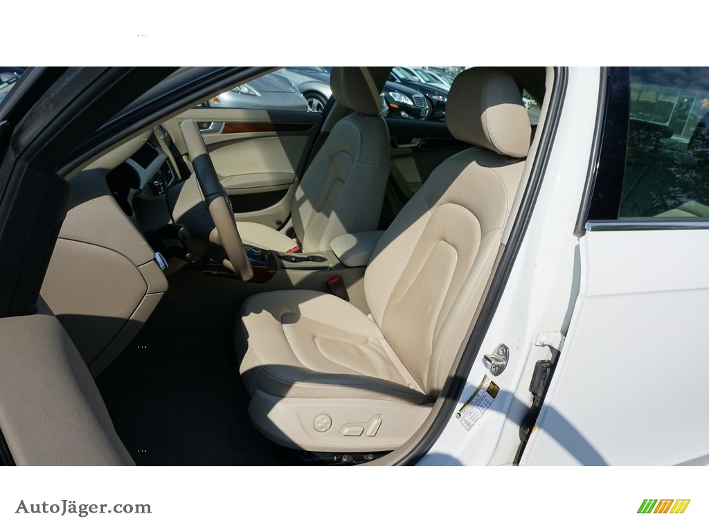 2011 A4 2.0T quattro Sedan - Ibis White / Black photo #6
