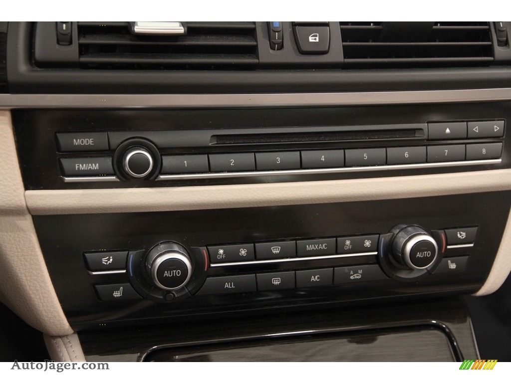 2013 5 Series 528i xDrive Sedan - Dark Graphite Metallic II / Oyster/Black photo #11