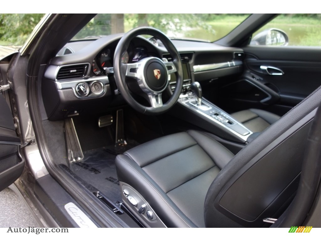 2014 911 Carrera S Coupe - Agate Grey Metallic / Black photo #10