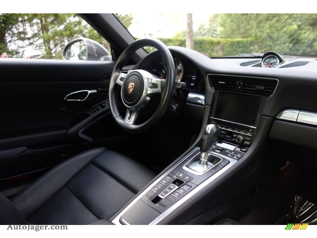 2014 911 Carrera S Coupe - Agate Grey Metallic / Black photo #16