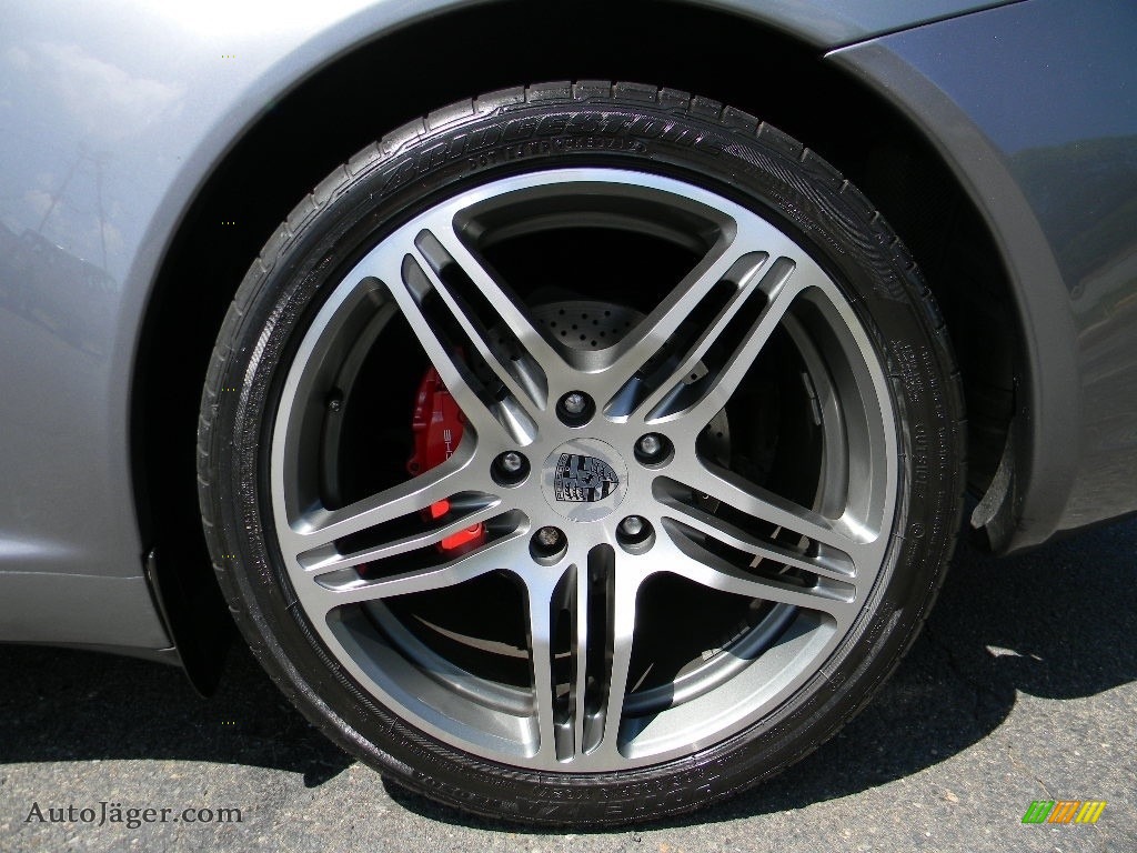 2005 911 Carrera Coupe - Seal Grey Metallic / Black photo #23