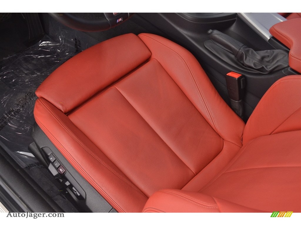 2015 4 Series 435i Coupe - Alpine White / Coral Red/Black Highlight photo #21