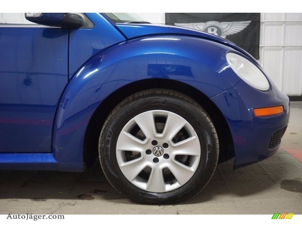 2008 New Beetle S Convertible - Laser Blue / Cream Beige photo #38