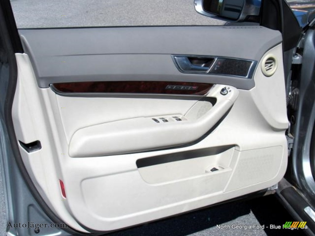 2010 A6 3.2 FSI Sedan - Quartz Gray Metallic / Light Gray photo #31