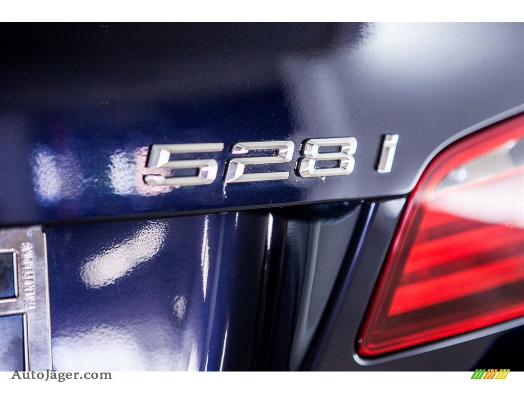 2013 5 Series 528i Sedan - Imperial Blue Metallic / Everest Gray photo #7