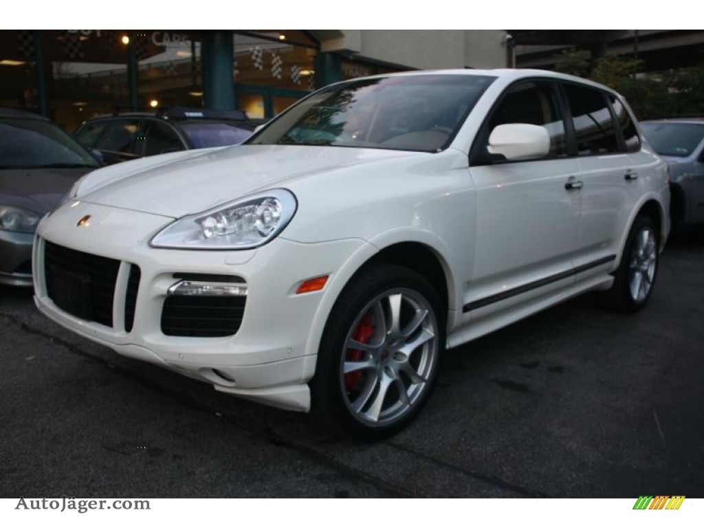 2010 Cayenne GTS - Sand White / Black/Chestnut Brown Natural Leather photo #1