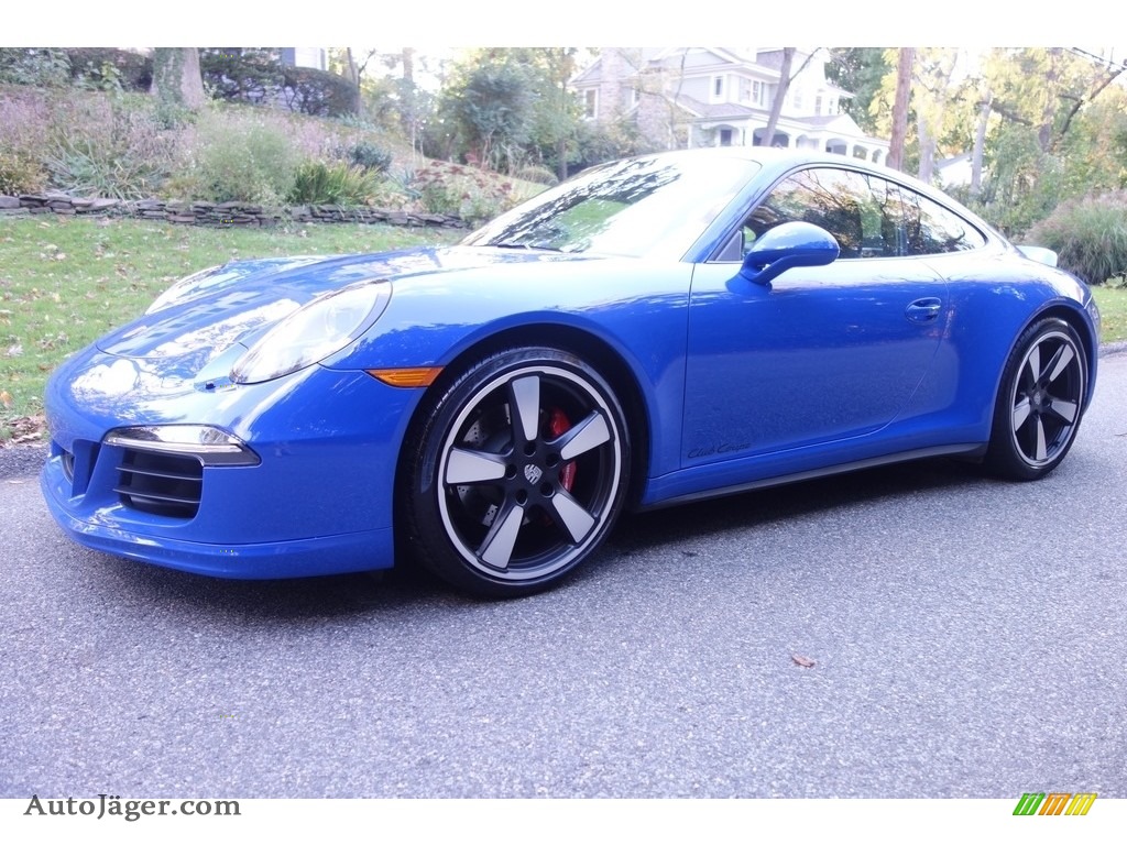 Club Blau, Blue Paint to Sample / Black Porsche 911 GTS Club Coupe