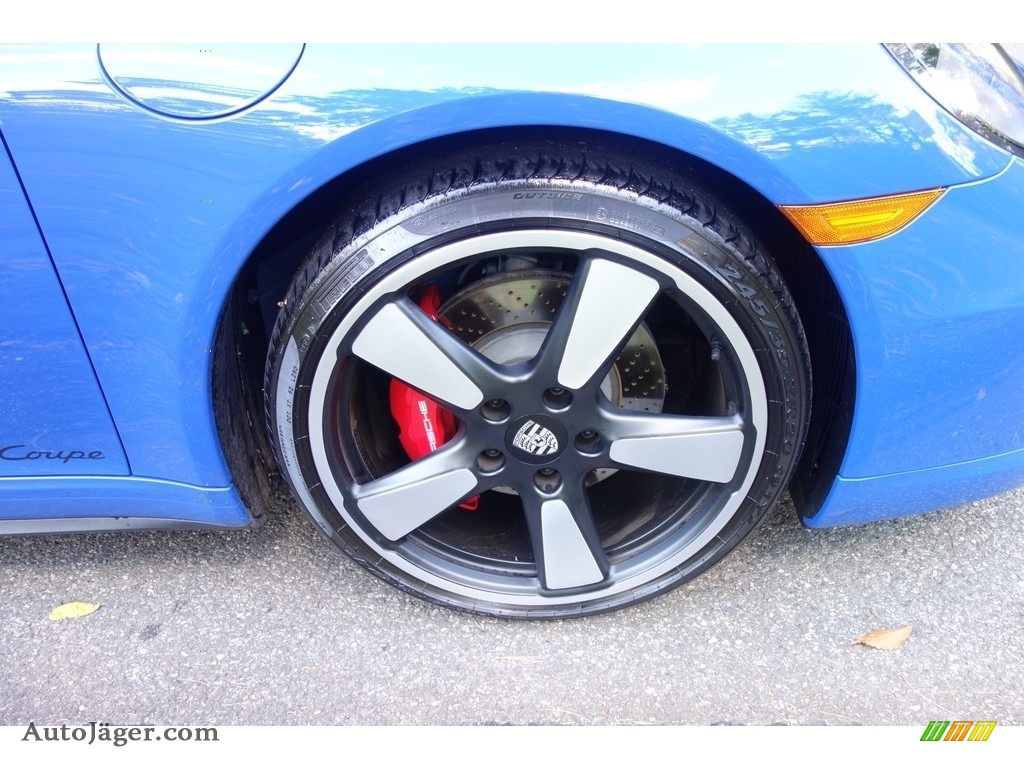 2016 911 GTS Club Coupe - Club Blau, Blue Paint to Sample / Black photo #12