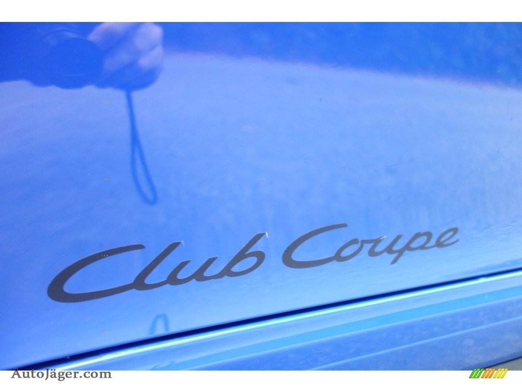 2016 911 GTS Club Coupe - Club Blau, Blue Paint to Sample / Black photo #13