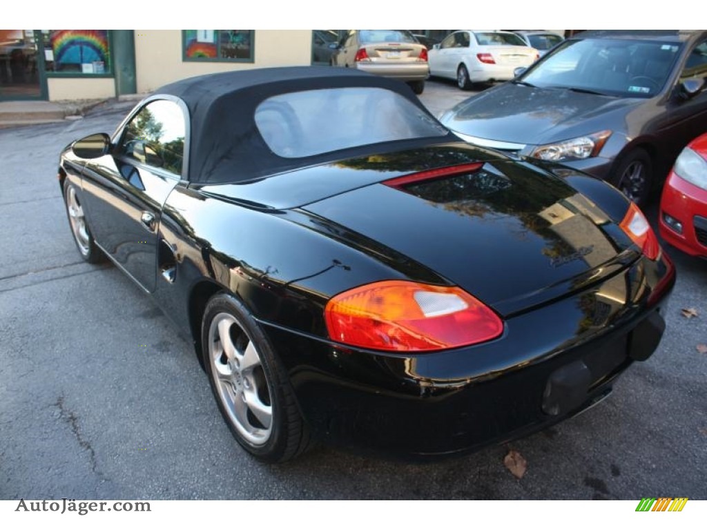 2001 Boxster  - Black / Boxster Red photo #10