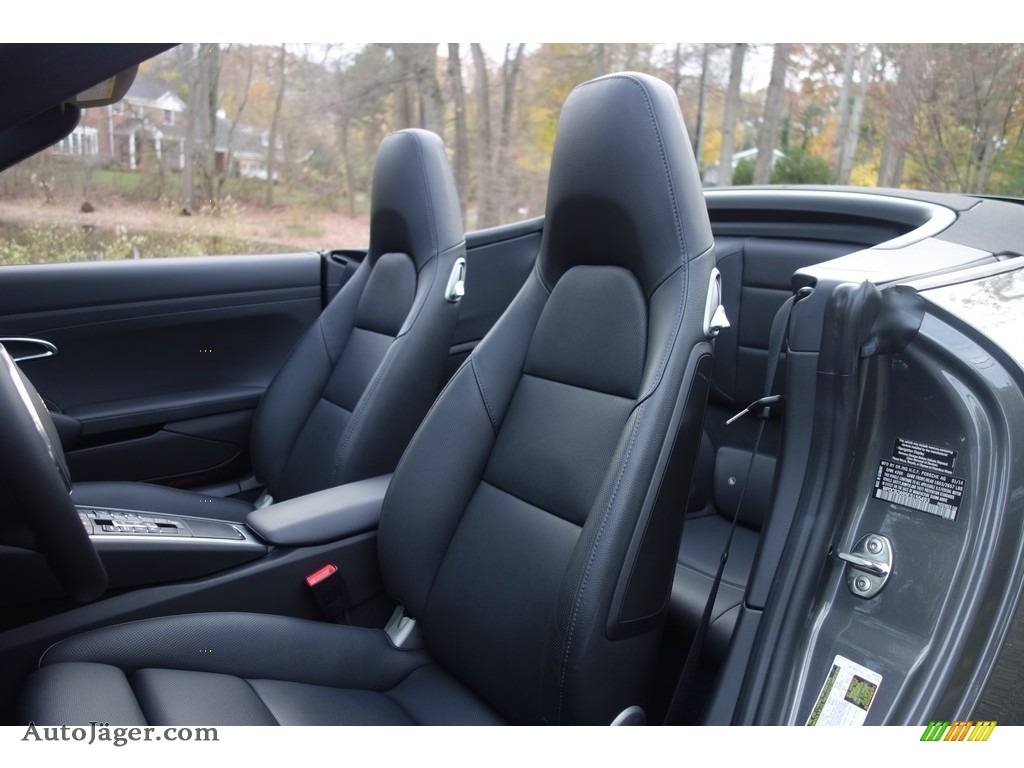 2014 911 Carrera S Cabriolet - Agate Grey Metallic / Black photo #14