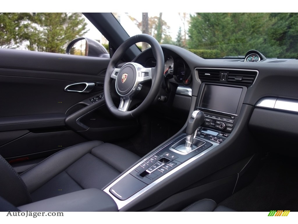 2014 911 Carrera S Cabriolet - Agate Grey Metallic / Black photo #17