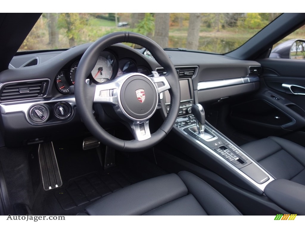 2014 911 Carrera S Cabriolet - Agate Grey Metallic / Black photo #21