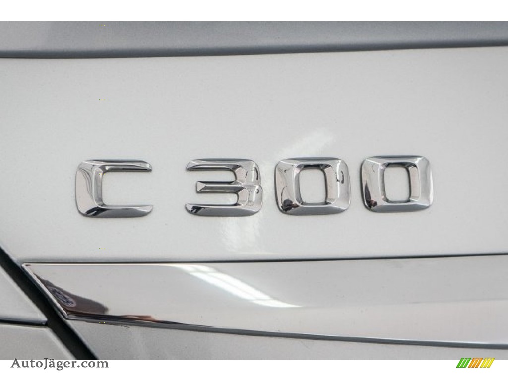 2016 C 300 Sedan - Iridium Silver Metallic / Black photo #7