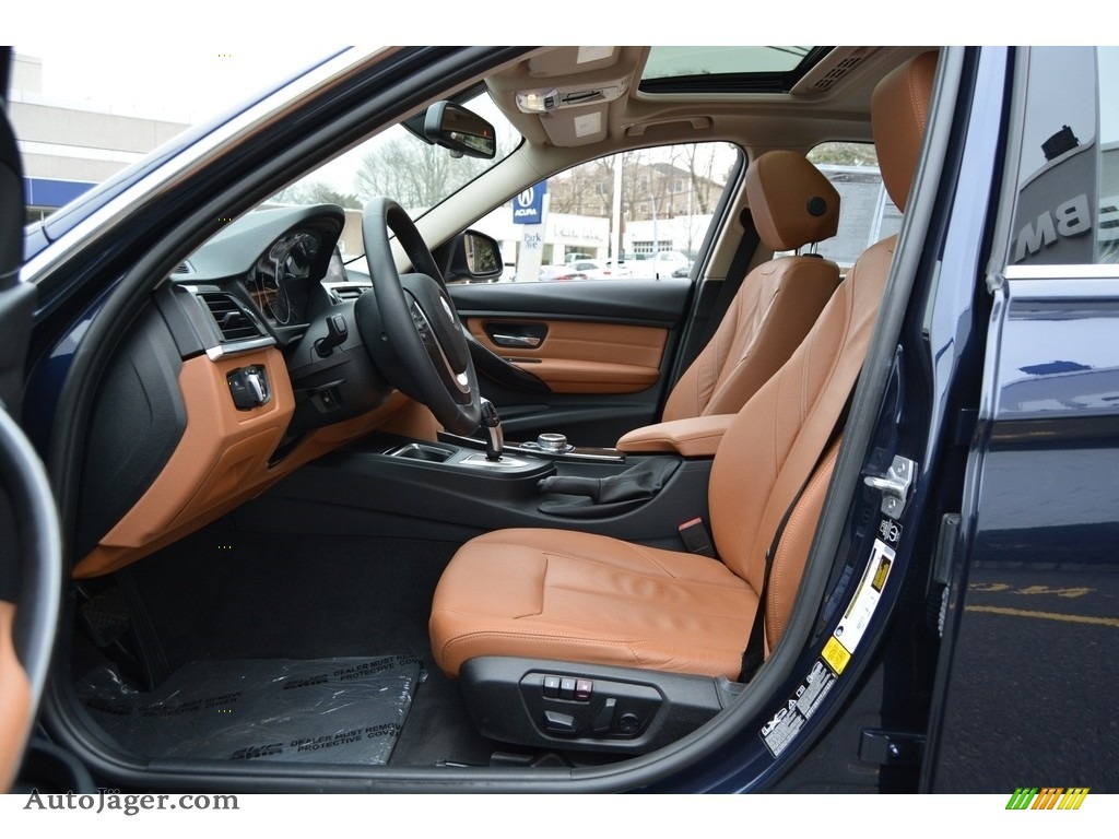2014 3 Series 328i xDrive Sedan - Imperial Blue Metallic / Saddle Brown photo #11