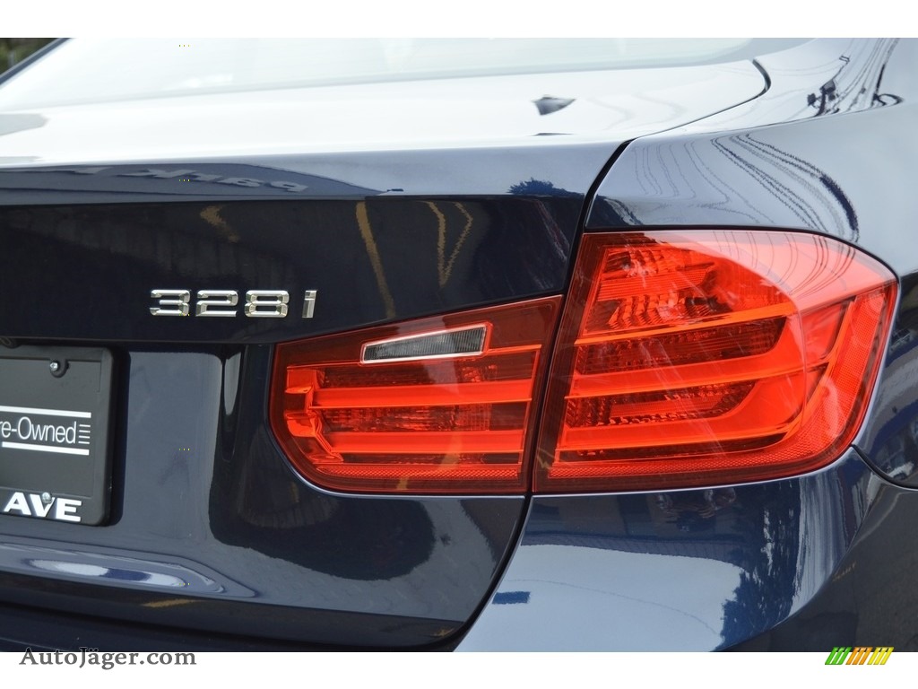 2014 3 Series 328i xDrive Sedan - Imperial Blue Metallic / Saddle Brown photo #23