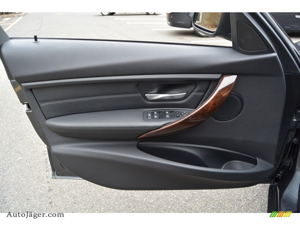 2014 3 Series 320i xDrive Sedan - Mineral Grey Metallic / Black photo #8