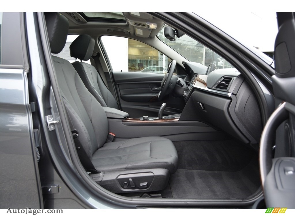 2014 3 Series 320i xDrive Sedan - Mineral Grey Metallic / Black photo #29