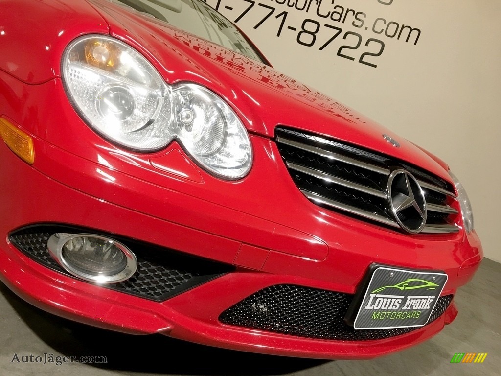 2007 SL 55 AMG Roadster - Mars Red / Stone photo #26