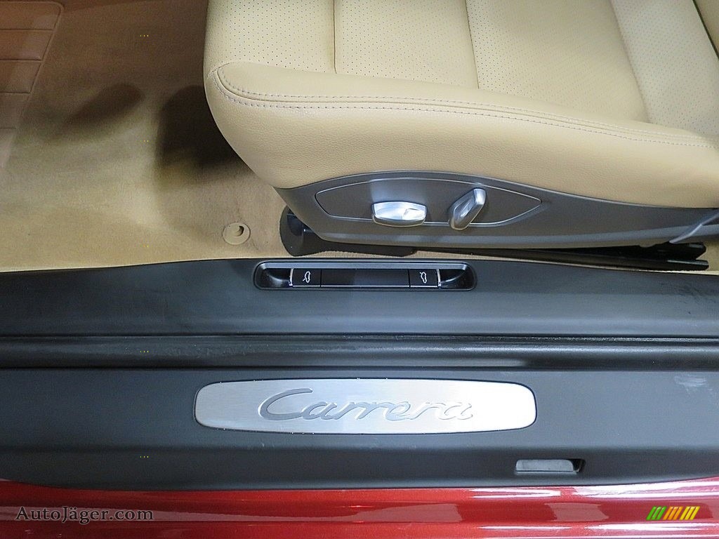 2013 911 Carrera Coupe - Amaranth Red Metallic / Luxor Beige photo #17
