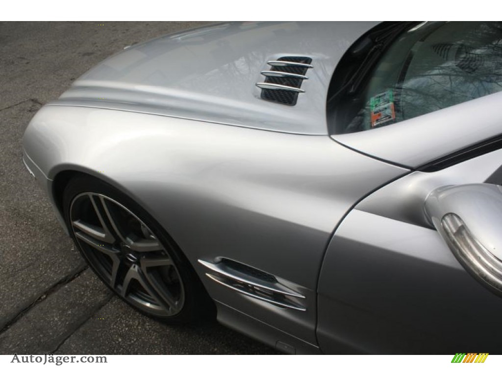 2005 SL 600 Roadster - Brilliant Silver Metallic / Grey photo #10