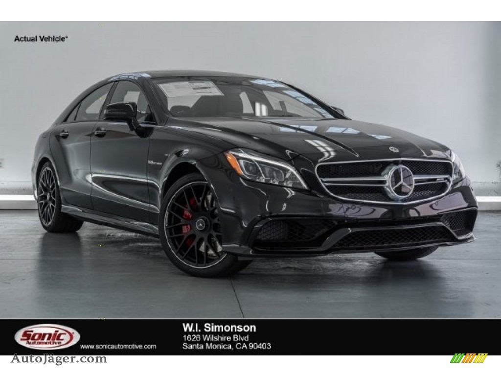 2017 CLS AMG 63 S 4Matic Coupe - Obsidian Black Metallic / Black photo #1