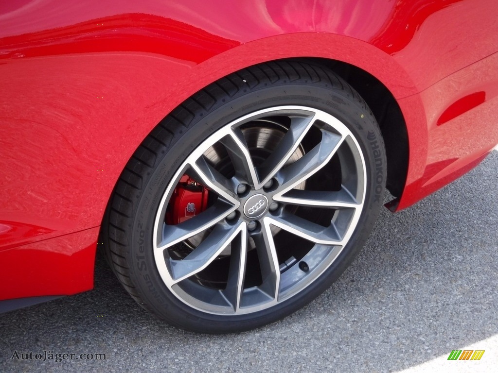 2018 S5 Premium Plus Cabriolet - Tango Red Metallic / Rotor Gray photo #10