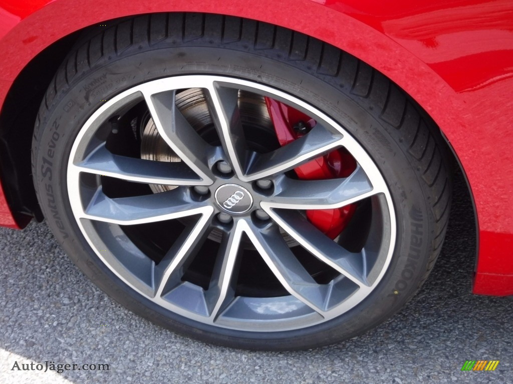 2018 S5 Premium Plus Cabriolet - Tango Red Metallic / Rotor Gray photo #11