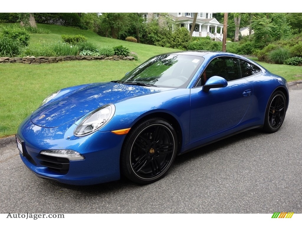 Sapphire Blue Metallic / Black Porsche 911 Carrera 4 Coupe