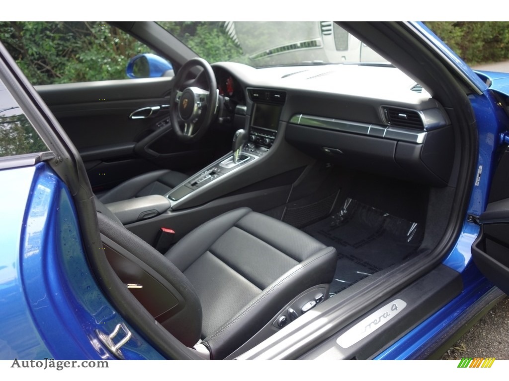 2015 911 Carrera 4 Coupe - Sapphire Blue Metallic / Black photo #15