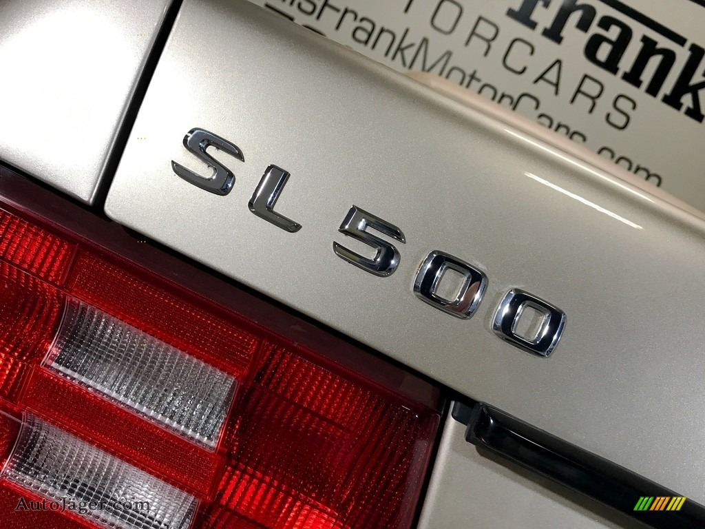 2001 SL 500 Roadster - Desert Silver Metallic / Shell photo #49