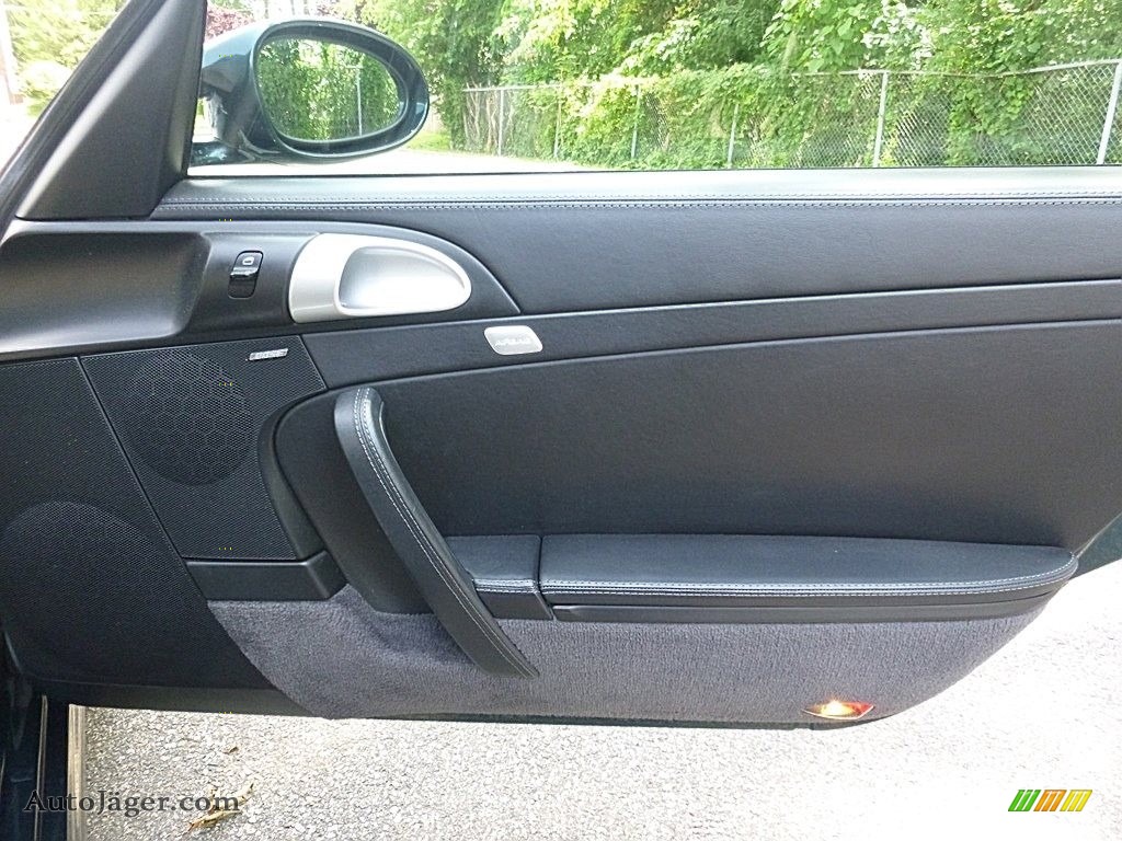 2005 911 Carrera Coupe - Dark Teal Metallic / Stone Grey photo #16