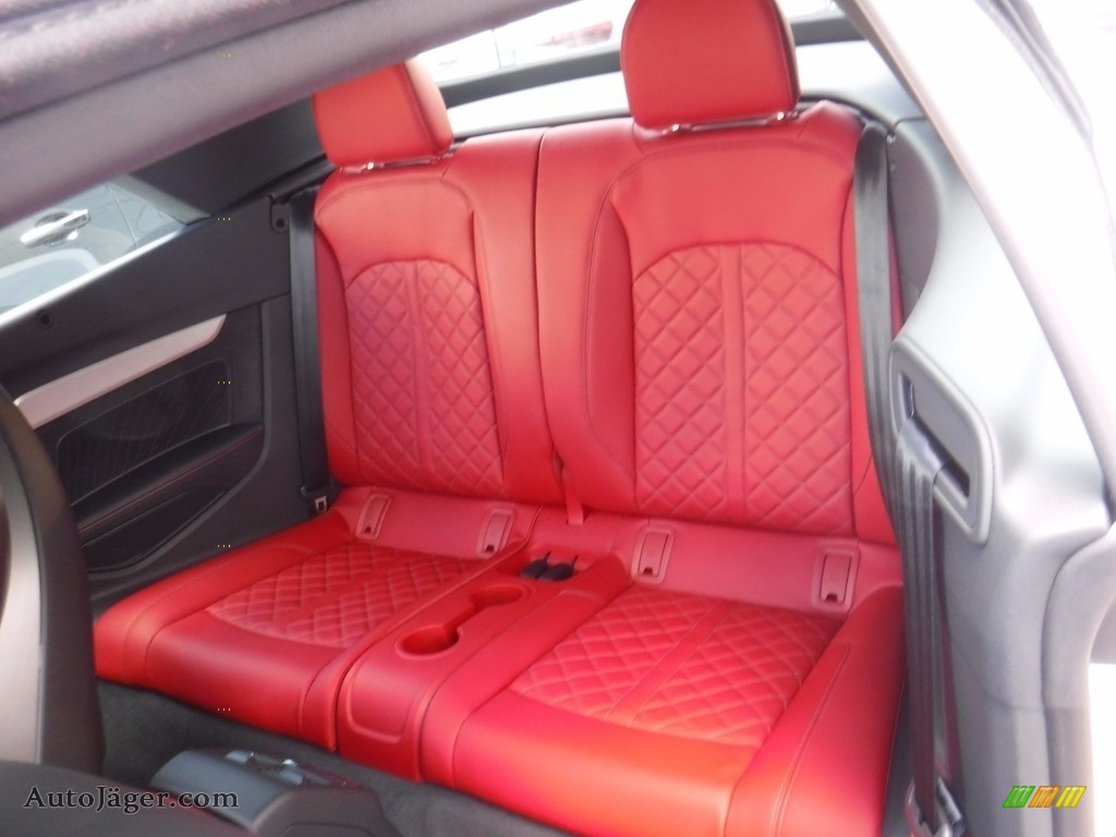 2018 S5 Premium Plus Cabriolet - Glacier White Metallic / Magma Red photo #34