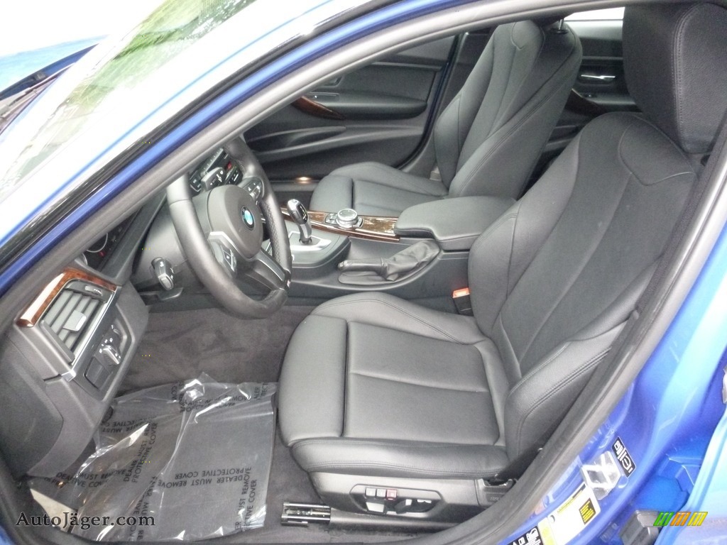 2014 3 Series 328i xDrive Sedan - Estoril Blue / Black photo #12
