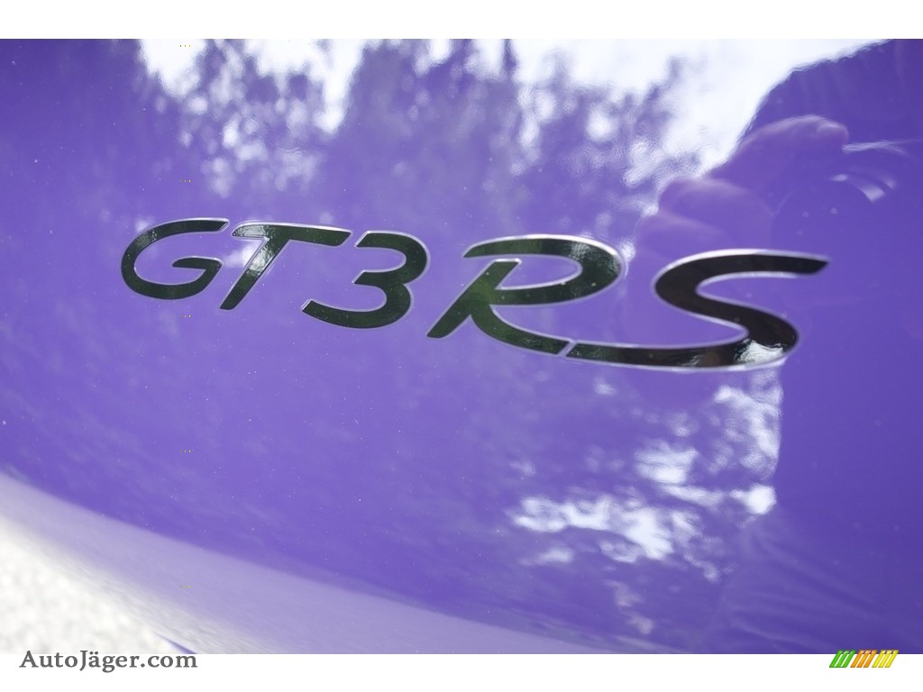 2016 911 GT3 RS - Ultraviolet / Black photo #13