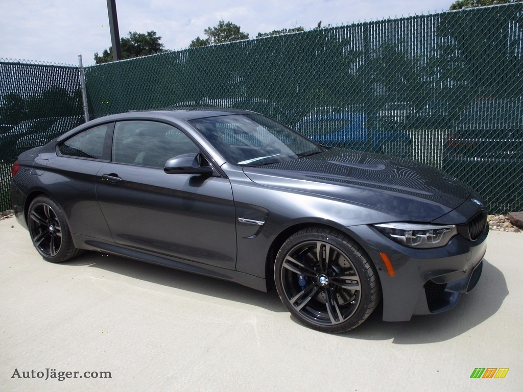 Mineral Grey Metallic / Black BMW M4 Coupe