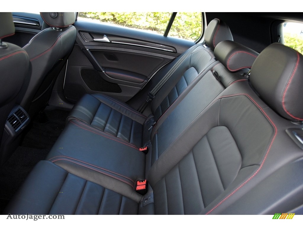 2015 Golf GTI 4-Door 2.0T Autobahn - Pure White / Titan Black Leather photo #12