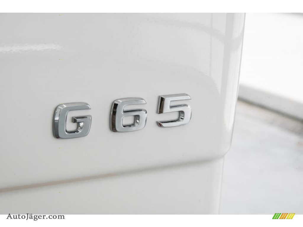 2017 G 65 AMG - designo Manufaktur Mystic White / designo Porcelain photo #7
