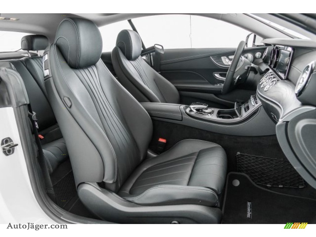 2018 E 400 Coupe - Polar White / Black photo #2 2018 E 400 Coupe - Polar White / Black photo #2