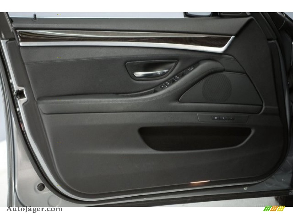 2015 5 Series 528i Sedan - Space Gray Metallic / Black photo #17