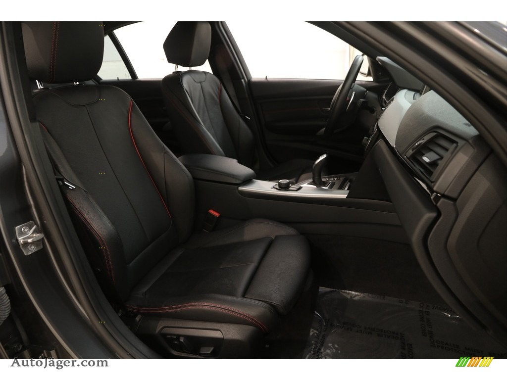 2013 3 Series 328i xDrive Sedan - Mineral Grey Metallic / Coral Red/Black photo #16