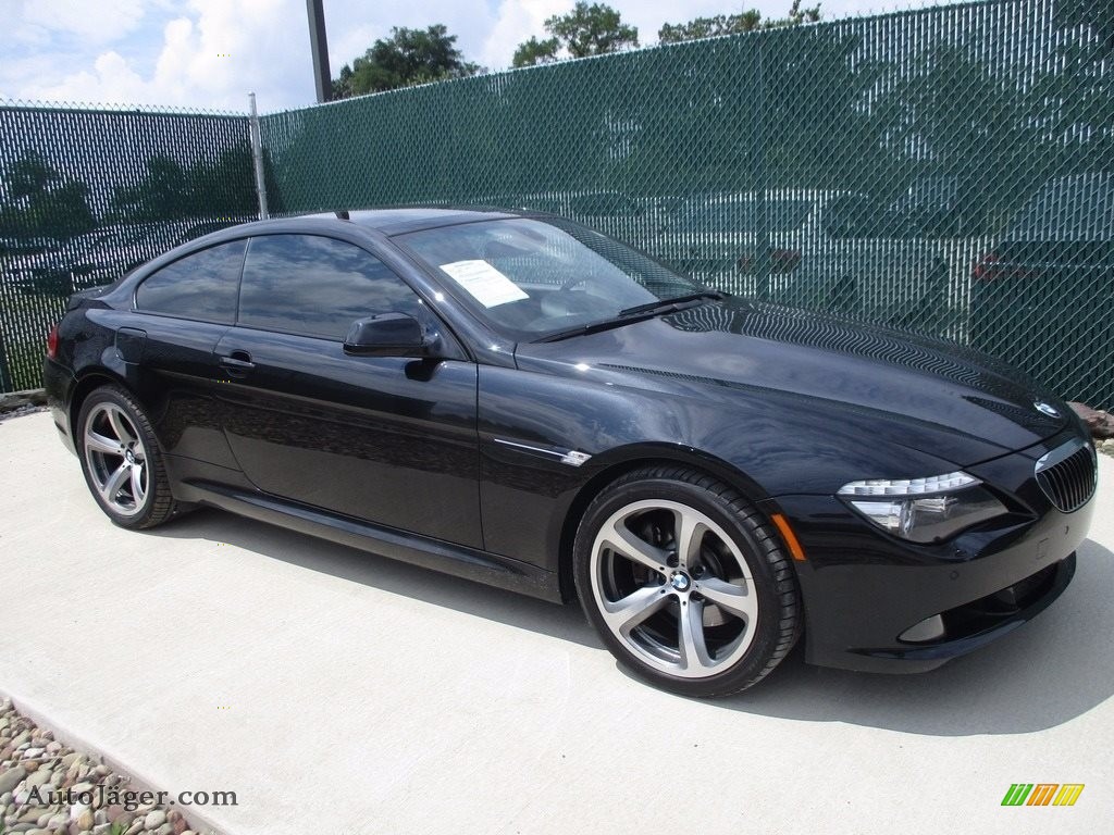 Black Sapphire Metallic / Black BMW 6 Series 650i Coupe